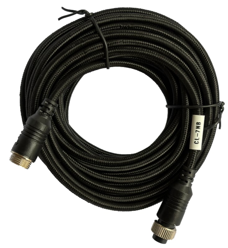 Nylon braided extension cable